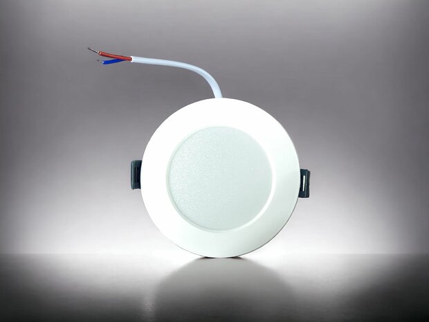 Panneau LED | 5 watts | Rond | Plafonnier encastr&eacute; (blanc naturel) &Oslash;70mm