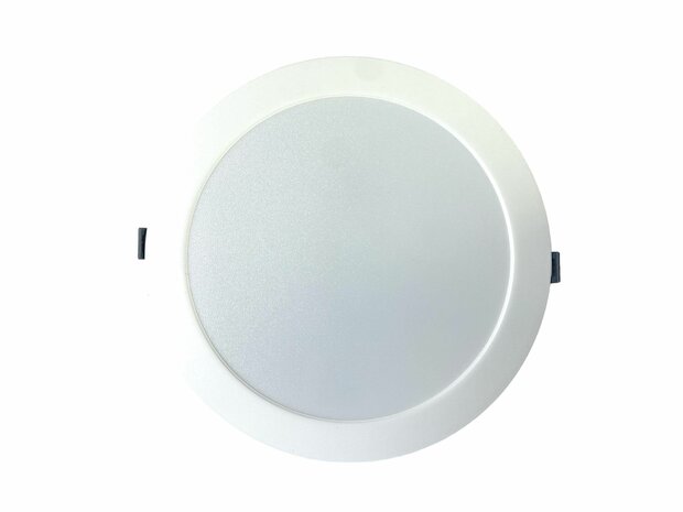 LED-paneel | 12 Watt | Rond | Inbouwplafondlamp (natuurlijk wit) &Oslash;112mm