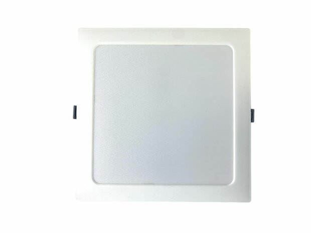 LED panel | 7 Watts | Square | Recessed ceiling lamp (natural white) 90X90mm