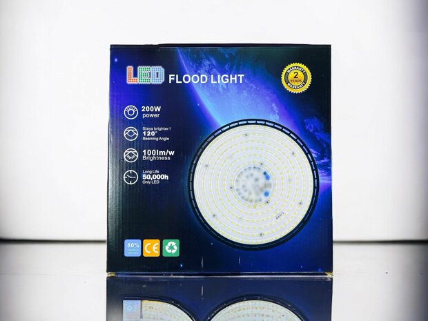 UFO LED High Bay Lighting 200W Warehouse Industrial Factory Light Lamp Low Bay