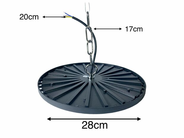 UFO LED High Bay Lighting 200W Warehouse Industrial Factory Light Lamp Low Bay