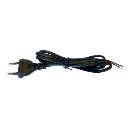 Connection cable 1.2M Euro 2 X 0.75mm black