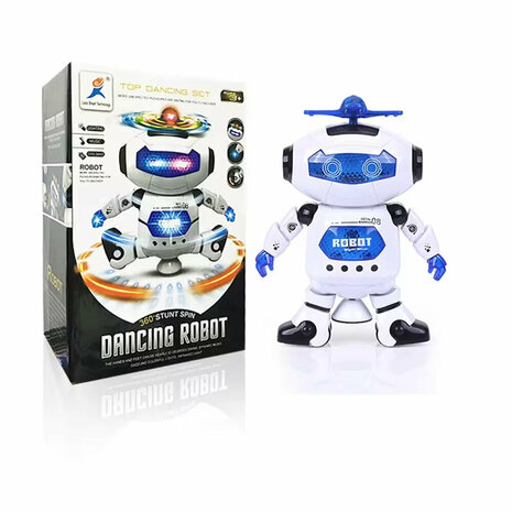 Smart Space Robot - LED lights - interactive - sound