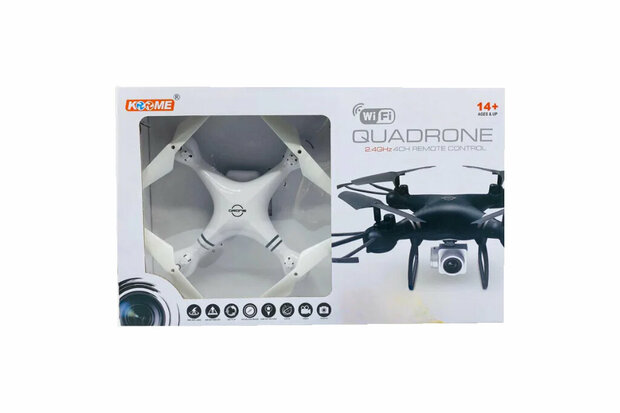 Drone - 2.4Gh - Afstand Bestuurbaar - Hover Mode - Take off Landing - 28 x 18 x 8 cm