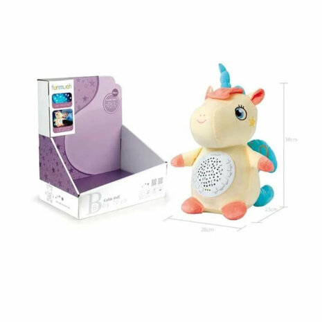 Licorne en peluche pour b&eacute;b&eacute; - jouet projecteur pour b&eacute;b&eacute;