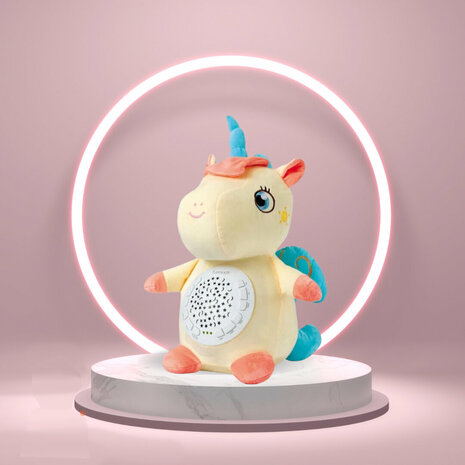 Licorne en peluche pour b&eacute;b&eacute; - jouet projecteur pour b&eacute;b&eacute;