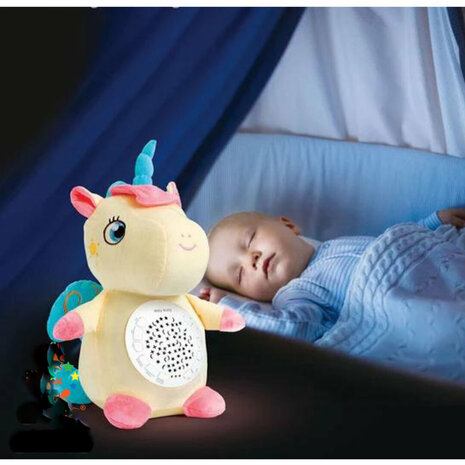 Licorne en peluche pour b&eacute;b&eacute; - jouet projecteur pour b&eacute;b&eacute;