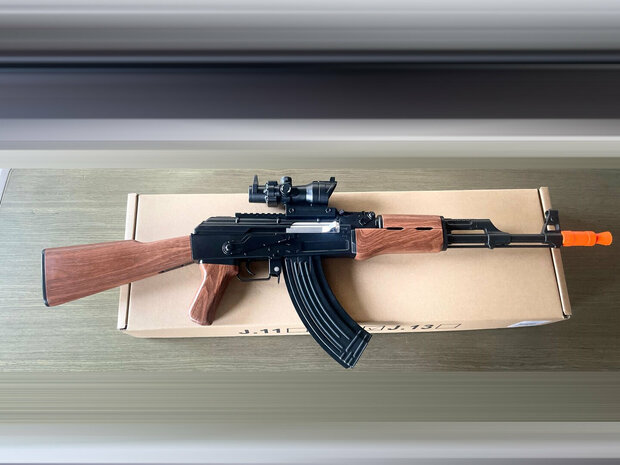 Gelblaster AK 47 - inkl. Gelkugeln - wiederaufladbar - 98CM