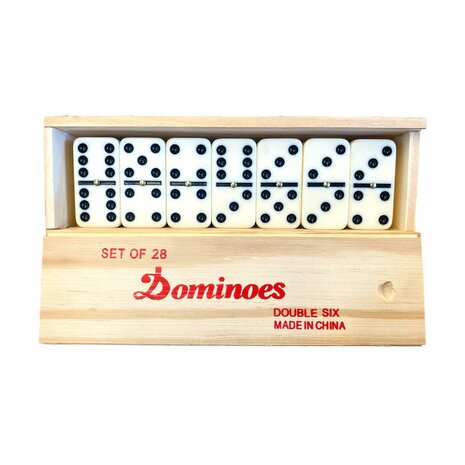 Longfield Games Domino Double 6 Grand coffre