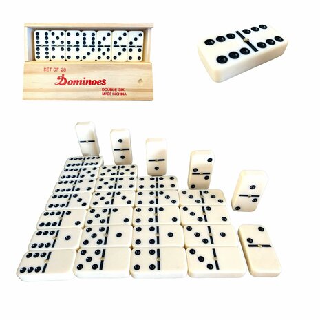 Longfield Games Domino Double 6 Large In Chest