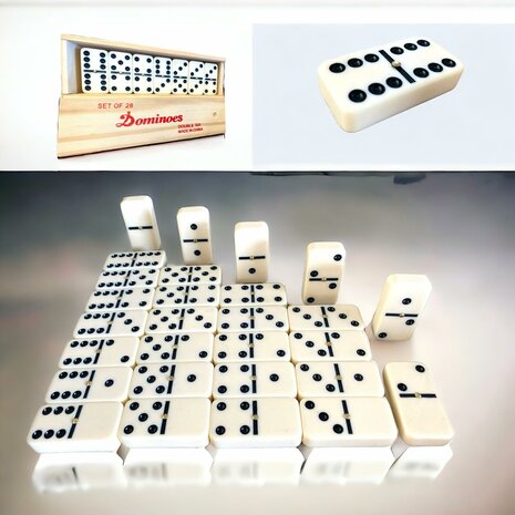 Longfield Games Domino Double 6 Grand coffre