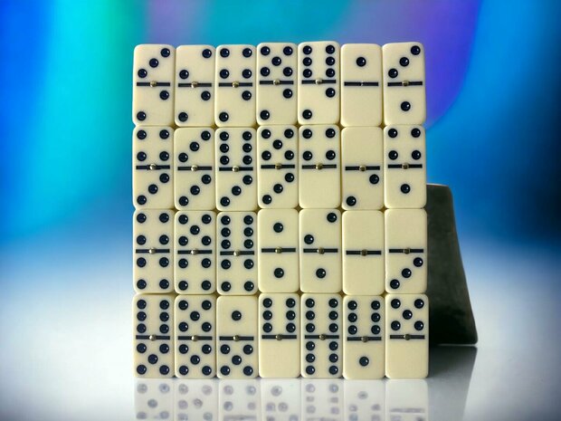 Domino spel - 28 stuks dominostenen - dubbel 6 - Double Six Dominoes