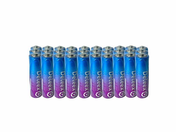 Deleex AA batterijen R6P 1.5V - 60- stuks in pak