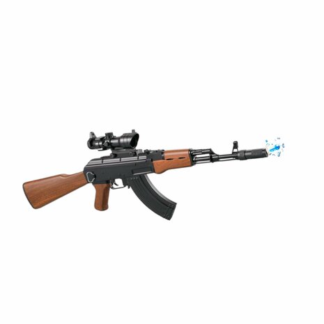 Gel Blaster AK 47 - avec billes de gel - rechargeable - 98CM