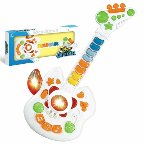 Jouets musicaux guitare &eacute;lectrique pour enfants 43,5 CM