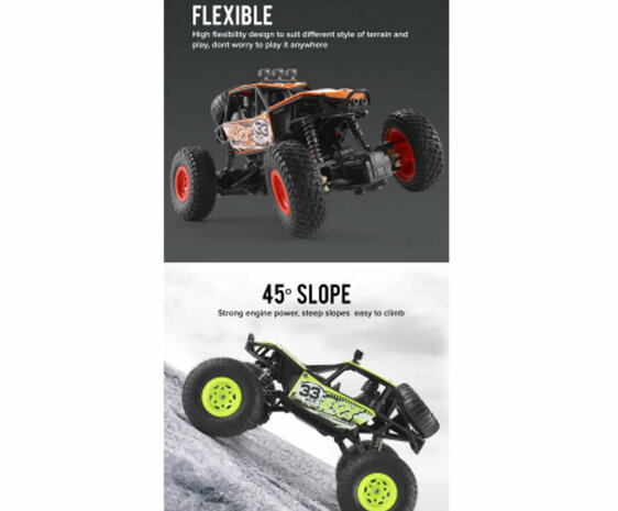 RC Rock Crawler Climbing Car - 1:20 RC monster car - remote control car o