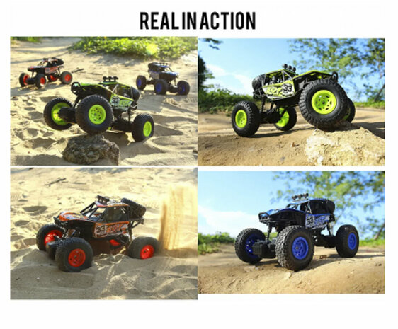 RC Rock Crawler Climbing Car - 1:20  RC monster auto - afstand bestuurbare auto B