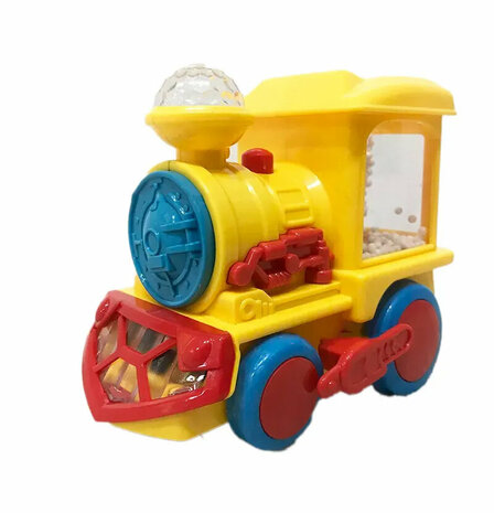 Speelgoed Train Series locomotief - trein met disco lichtjes, geluid en rijdt G