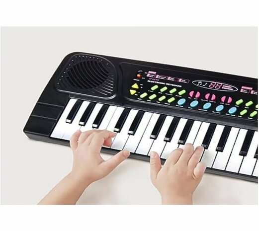 Electronic keyboard - toy keyboard with 37 keys - microphone - usb - 37CM