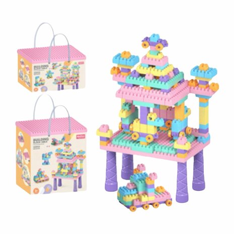 Bouwblokjes - set 360 bouwsteentjes - Building blocks ros