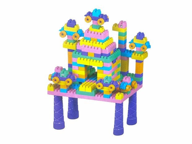 Bouwblokjes - set 360 bouwsteentjes - Building blocks ros