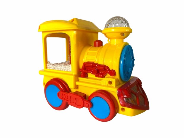 Speelgoed Train Series locomotief - trein met disco lichtjes, geluid en rijdt G