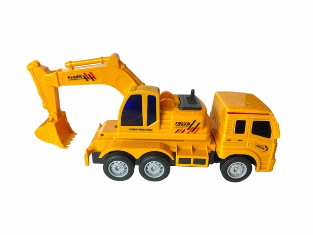 RC EXCAVATOR TOY TRUCK 27MHz 1:16