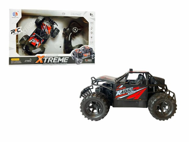 RC Spielzeugauto Xtreme 1:18 Schwarz Rot