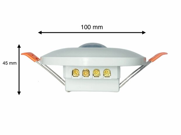 Sensor Recessed Ceiling - PIR Motion Detector Motion Sensor - 360 degrees