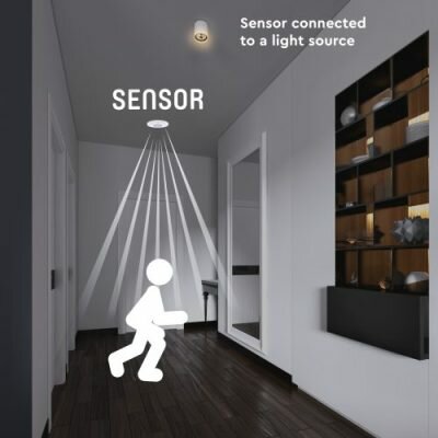 Sensor Inbouw Plafond - PIR Bewegingsmelder bewegingssensor - 360 graden