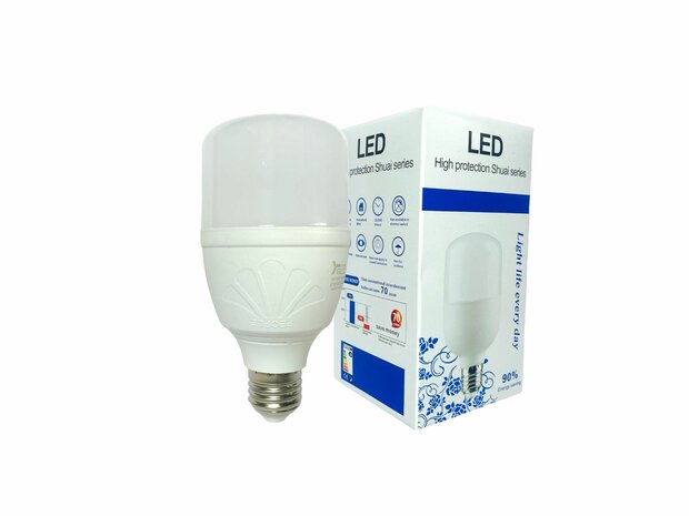 LED verlichting - E27 fitting - 1W vervangt 15W - 6500K daglicht wit Energy A