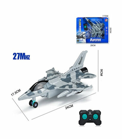 Remote Controlled Jet Fighter F16 - Rc Aircraft - Toys