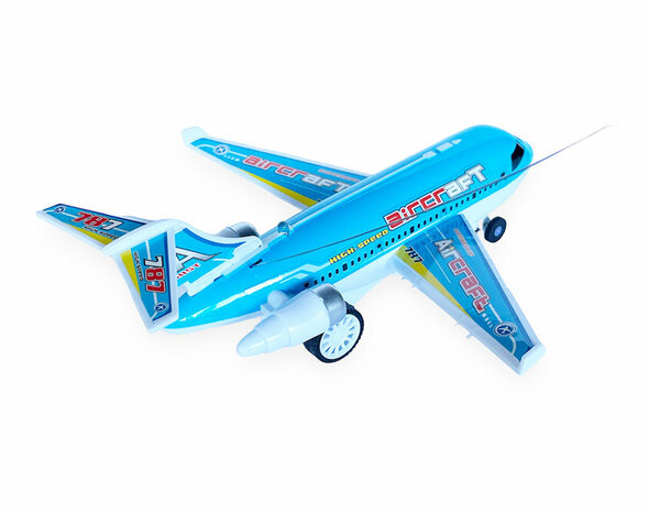 RC Airplane Toys - Remote Controlled Airplane 787 blue