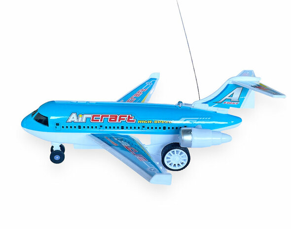 RC Airplane Toys - Remote Controlled Airplane 787 blue