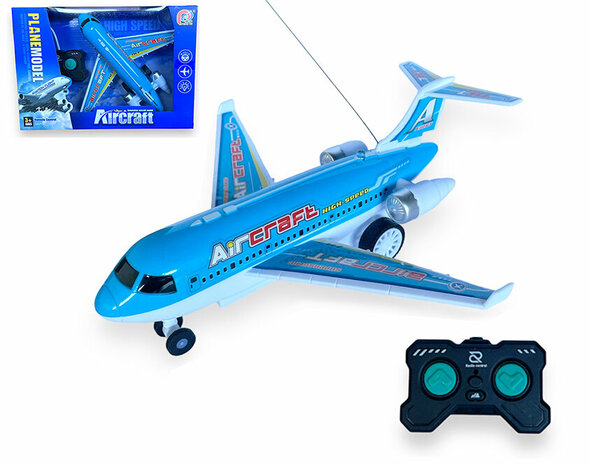 RC-Flugzeugspielzeug - Ferngesteuertes Flugzeug 787 Blau 