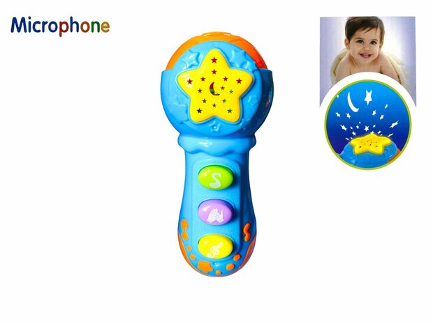 Microphone pour enfants jouet avec 12 instruments de musique