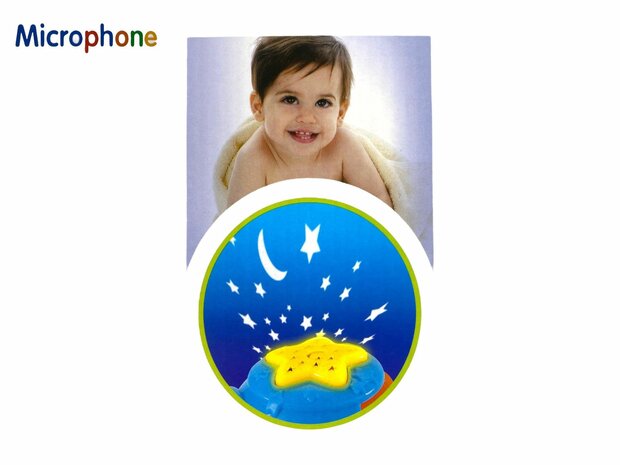 Microphone pour enfants jouet avec 12 instruments de musique