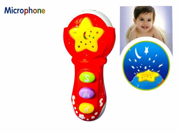 Toy children&#039;s microphone with 12 musical instruments R