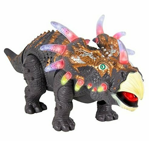 Triceratops  speelgoed - interactieve - dinosaurus speelgoed - 35CM