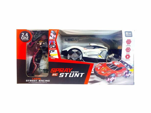 Rc Car with Real Smoke LED Lights and Sound 2.4Ghz -1:12 w