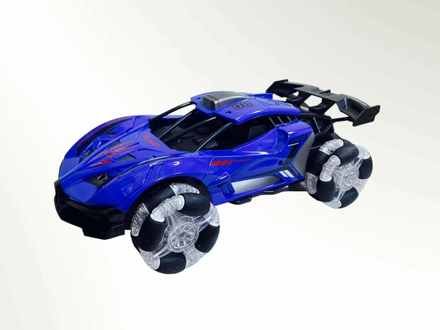 Rc Car with Real Smoke LED Lights and Sound 2.4Ghz -1:12 B