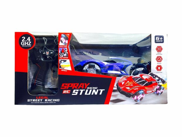 Rc Car with Real Smoke LED Lights and Sound 2.4Ghz -1:12 B