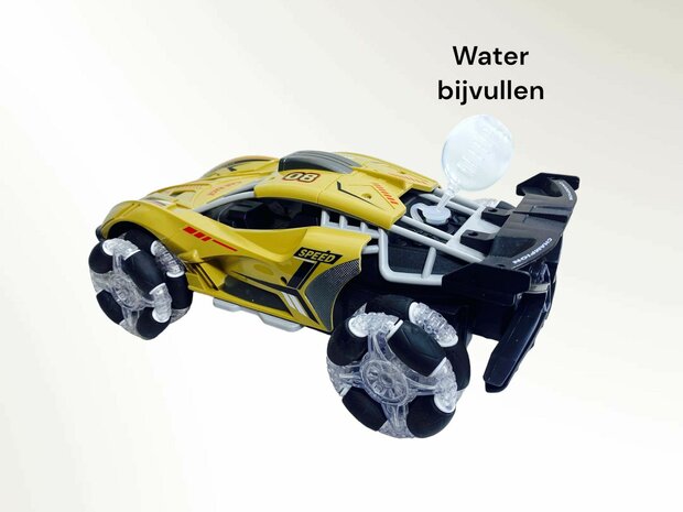 Rc Car with Real Smoke LED Lights and Sound 2.4Ghz -1:12 BR