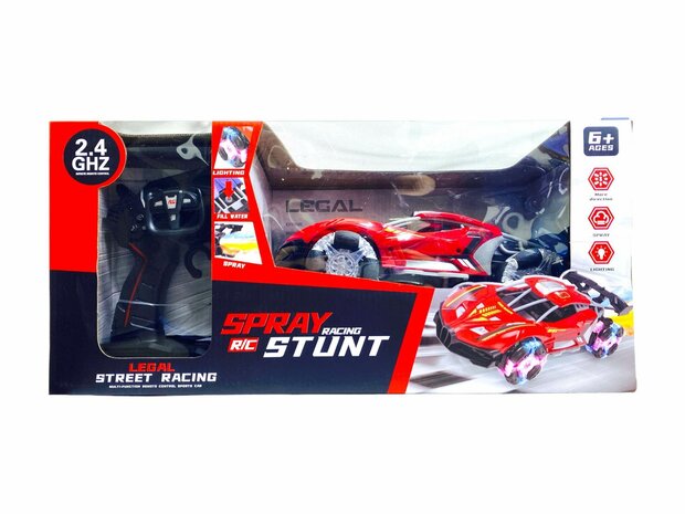 Rc-Auto mit echten Rauch-LED-Lichtern und Sound 2,4 GHz &ndash; 1:12 R