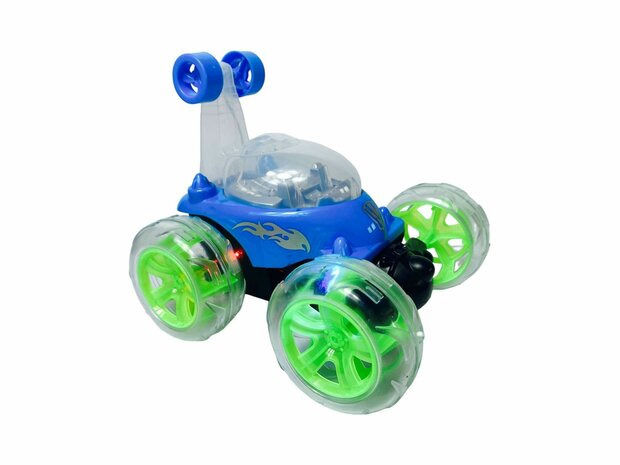 Rc Stunt car - Acrobatische afstand bestuurbaar auto met 360&ordm; draaiende wielen B