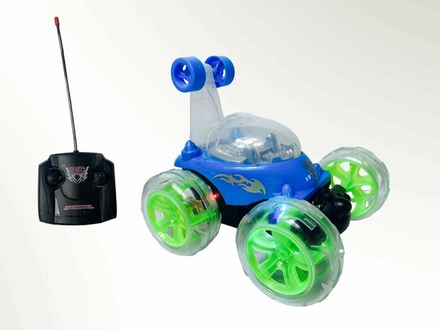 Rc Stunt car - Acrobatische afstand bestuurbaar auto met 360&ordm; draaiende wielen B