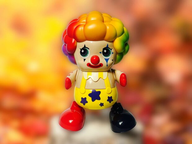 Special Edition Dansende Circus Clown - Danceing  CLOWN met baby shark muziek  