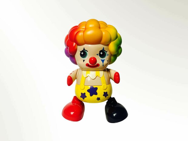 Special Edition Dansende Circus Clown - Danceing  CLOWN met baby shark muziek  