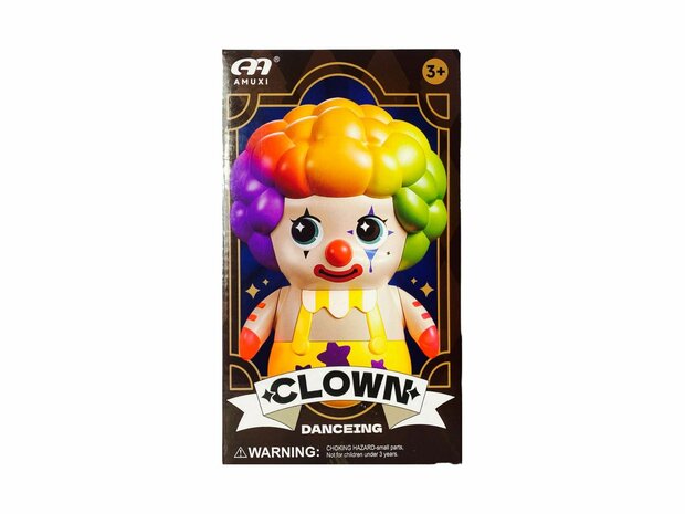 Special Edition Dansende Circus Clown - Danceing  CLOWN met baby shark muziek  