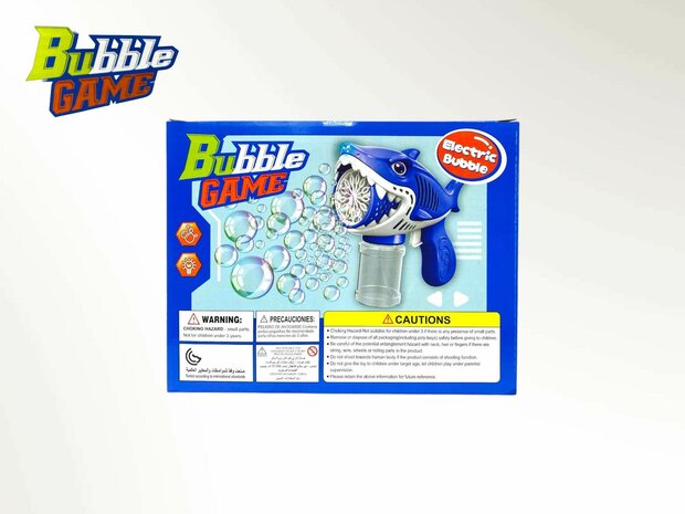 Shark - Bellenblaas speelgoed - Bubble Gun Shark - USB oplaadbaar